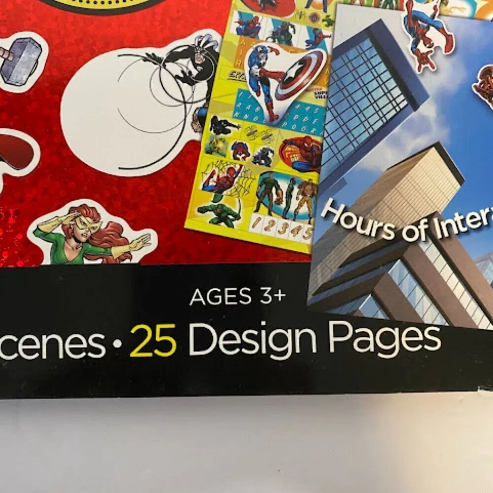 Marvel Giant Sticker Activity Pad with Over 1000 Reusable Stickers